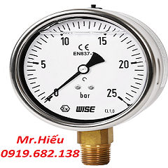 Đồng hồ áp suất Wise P259