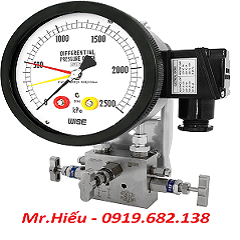 Đồng hồ chênh áp tiếp điểm điện Wise P680