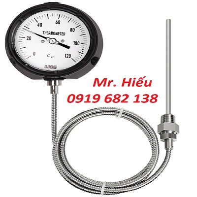 Đồng hồ nhiệt độ dạng dây Wise T360
