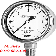 Đồng hồ áp suất Wise Model P228