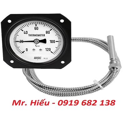 Đồng hồ nhiệt độ dạng dây Wise T263