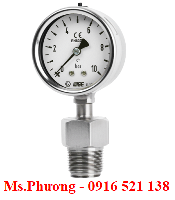 Đồng hồ áp suất Wise dạng màng P757