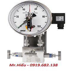 Đồng hồ chênh áp tiếp điểm điện Wise P650