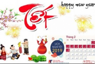 Thông báo nghỉ tết Kỷ Hợi 2019